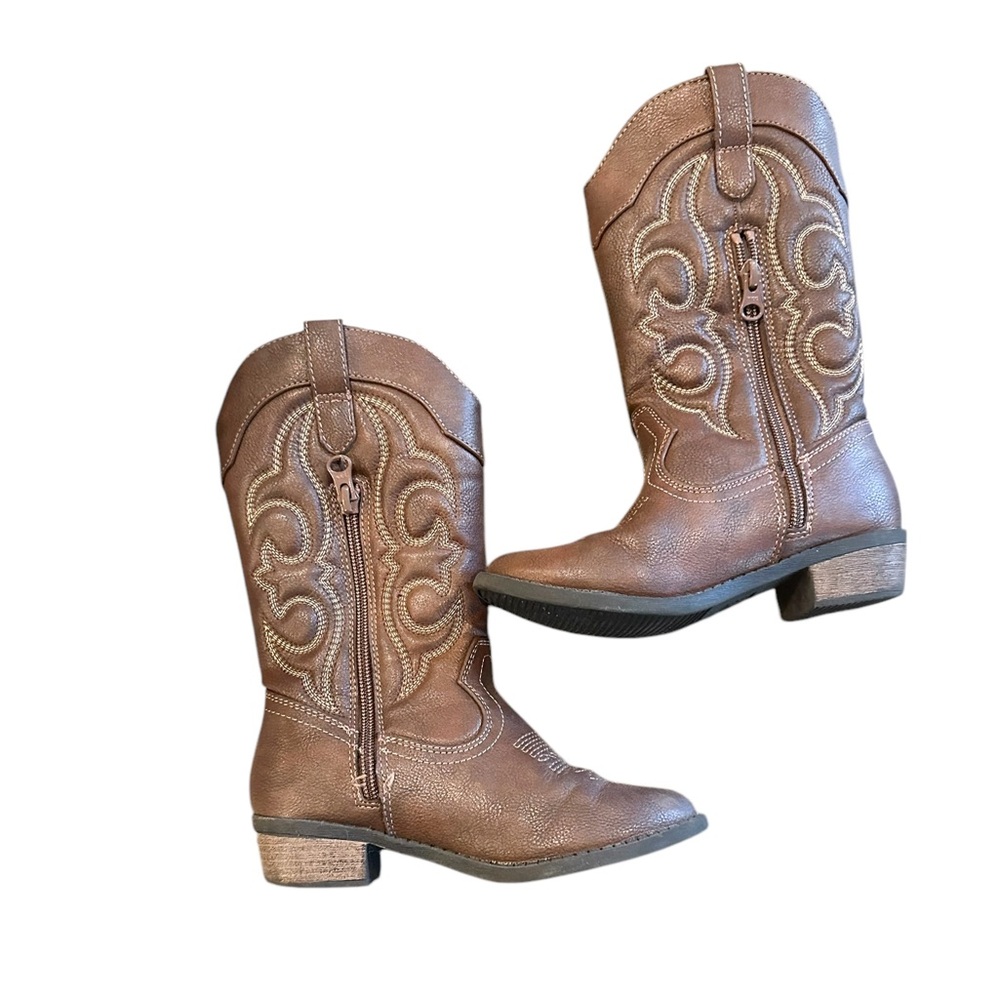 Cat & Jack Brown Kids Boots